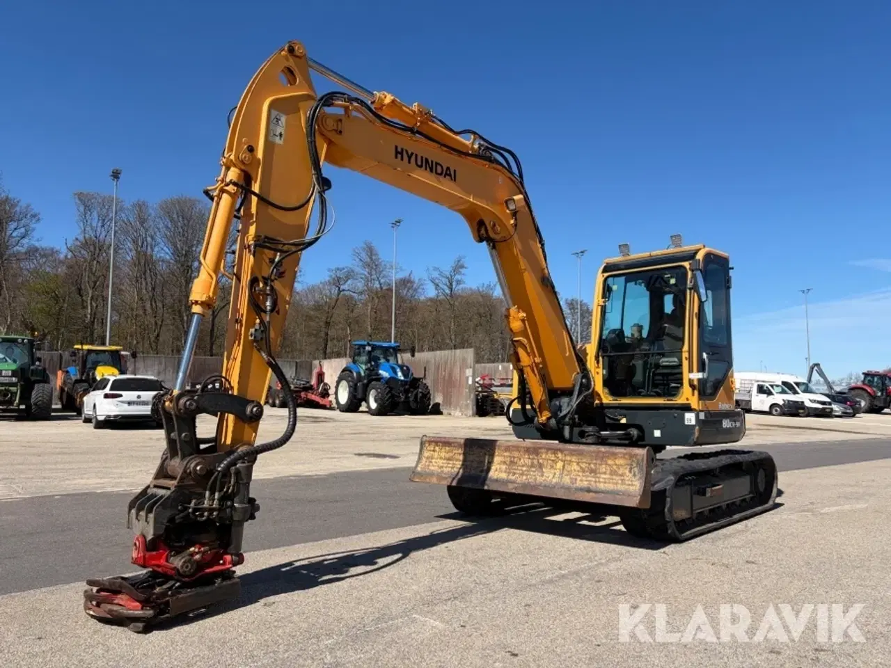 Billede 1 - Gravemaskine Hyundai ROBEX80CR-9A Rotortilt og centralsmørning