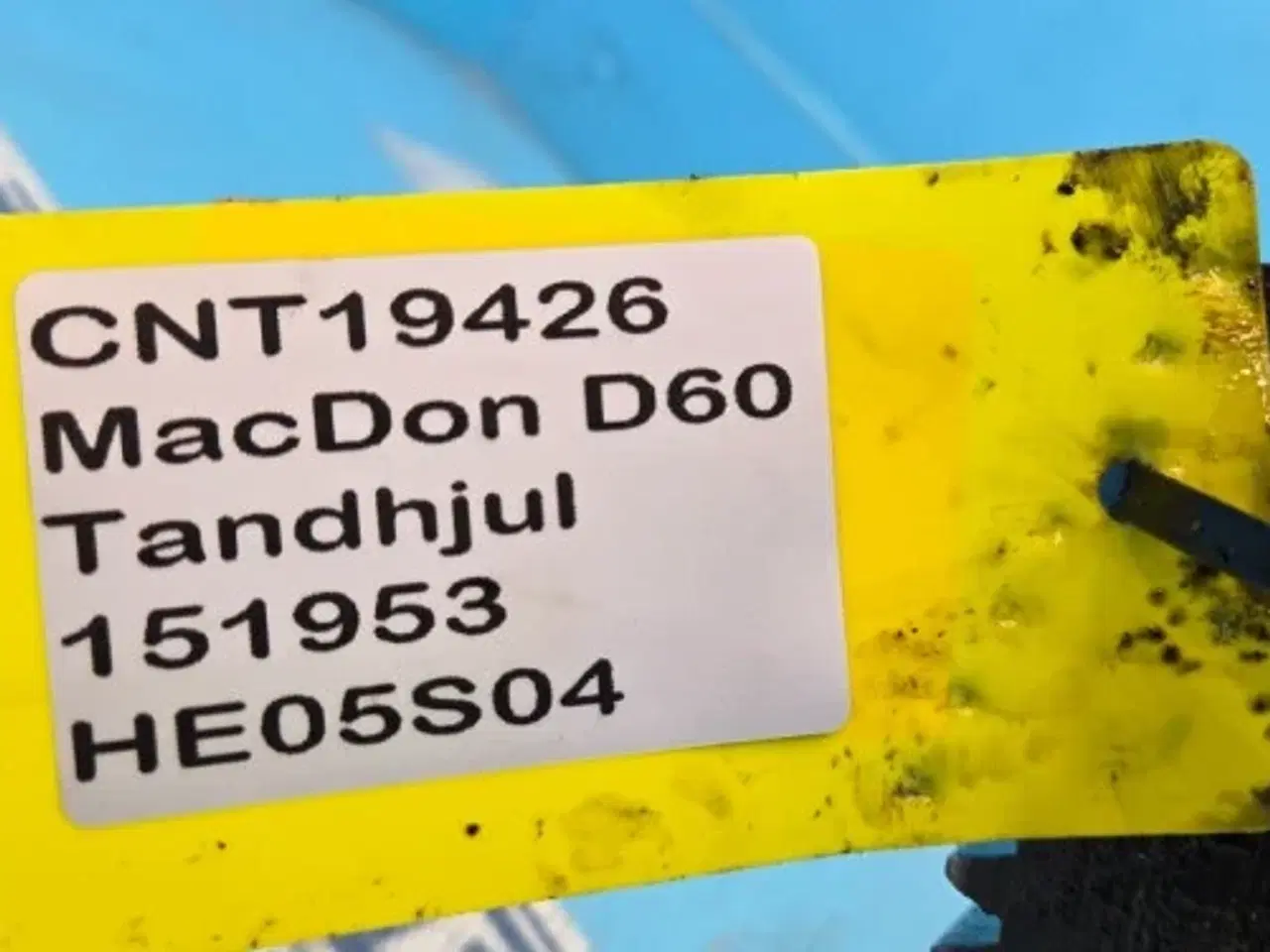 Billede 11 - MacDon D60 Tandhjul 151953