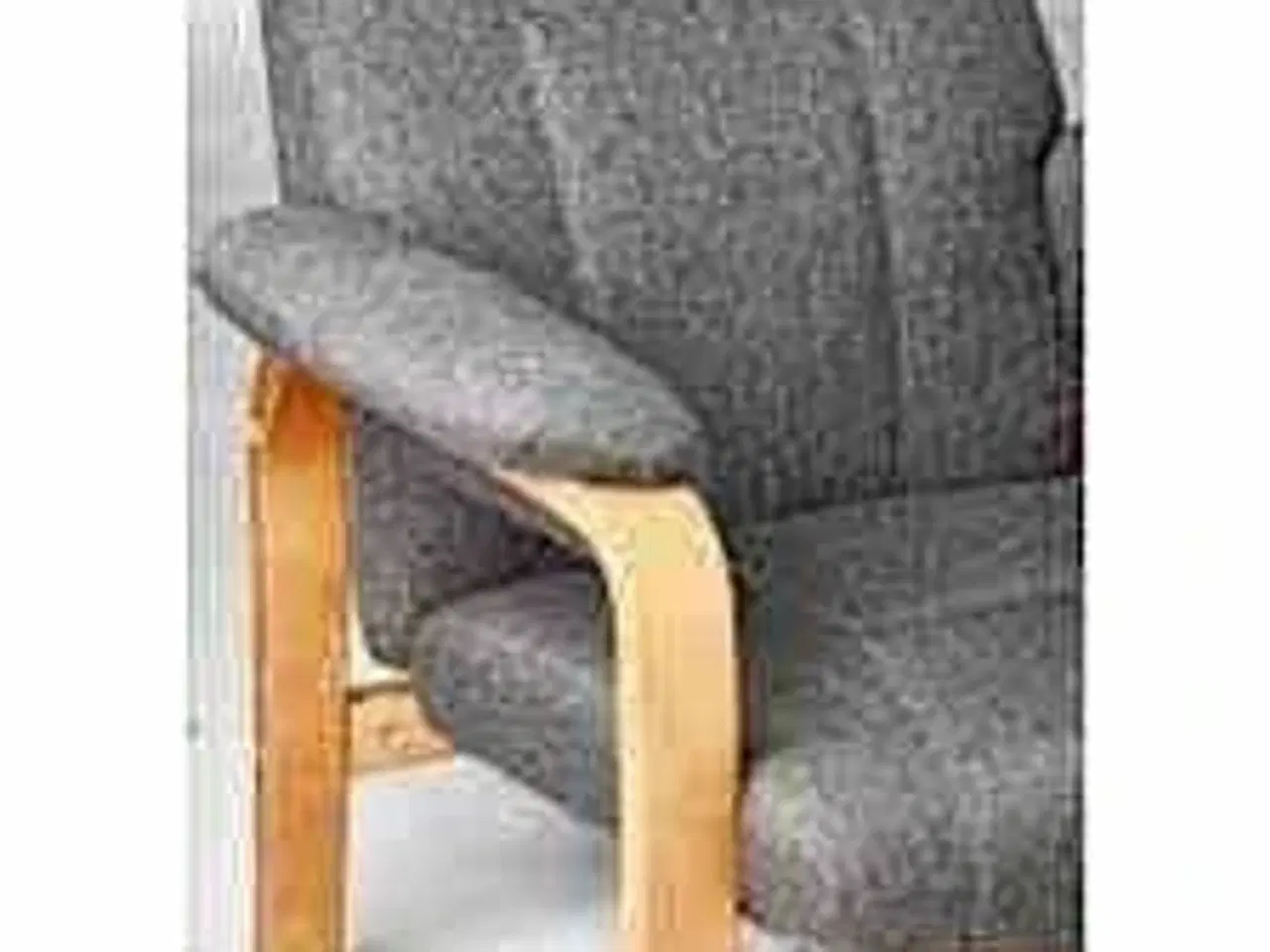 Billede 2 - Otium lænestol inkl. fodskammel - grå