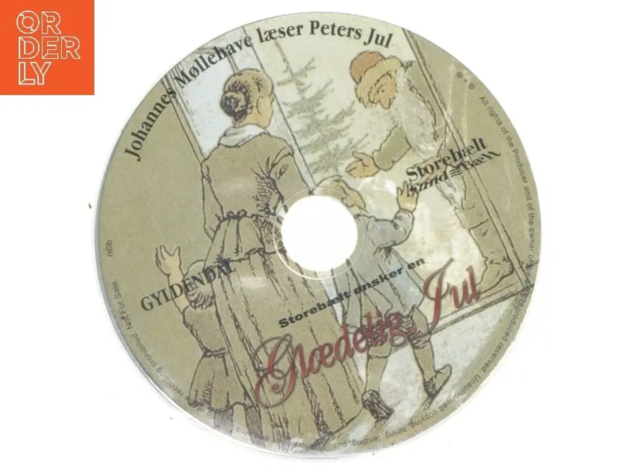 Billede 1 - Johannes Møllehave CD med Peters Jul fra Gyldendal
