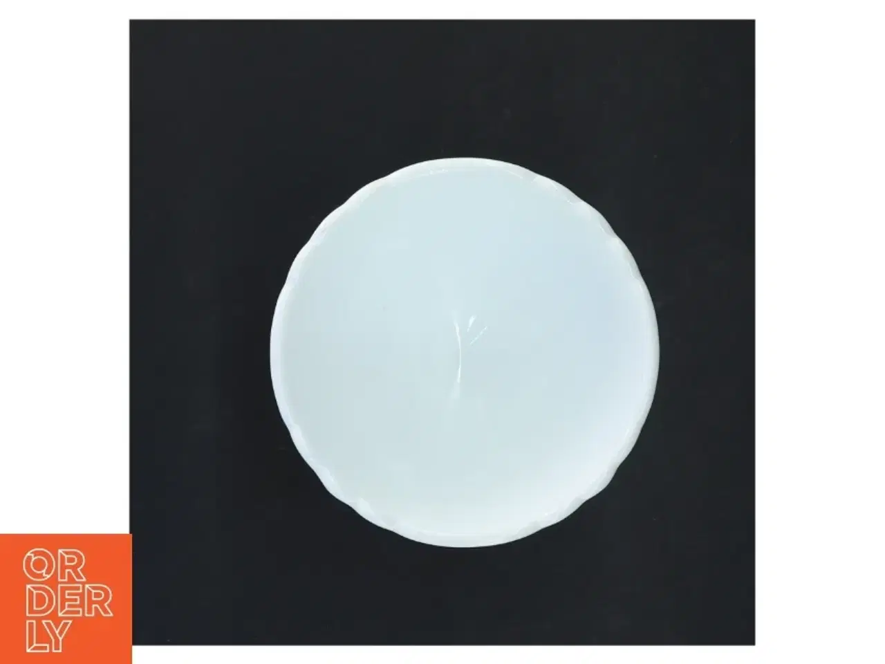 Billede 2 - Glasskål på fod (str. 13 x ø 11 cm)
