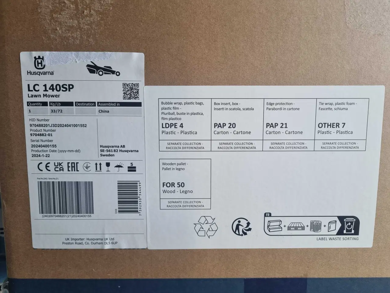 Billede 5 - Husqvarna LC 140SP selvkørende plæneklipper (NY)