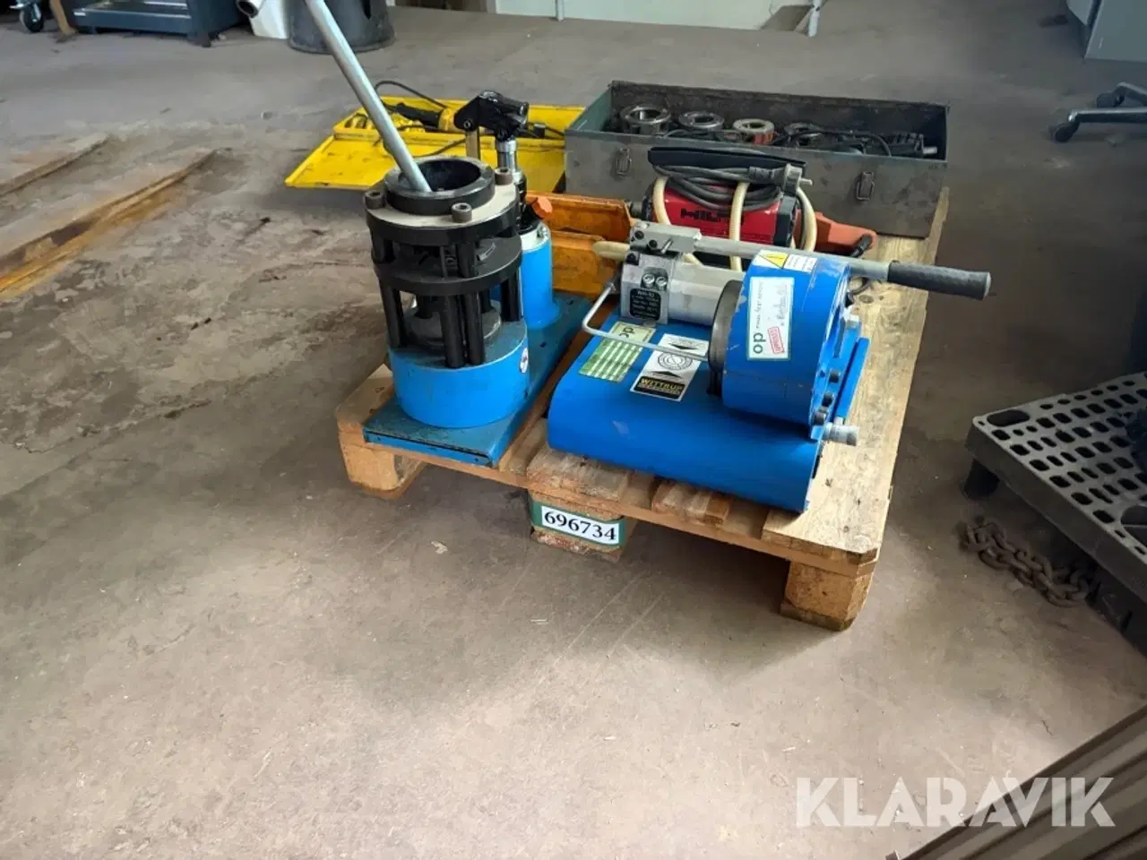 Billede 1 - Hydraulisk slangepresse sæt med tilbehør