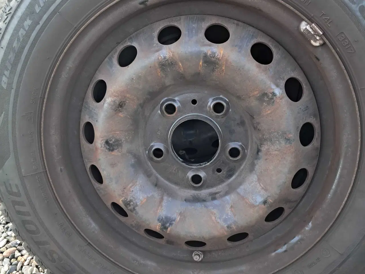 Billede 1 - Hyundai Vinterhjul sæt 5 huls i 20