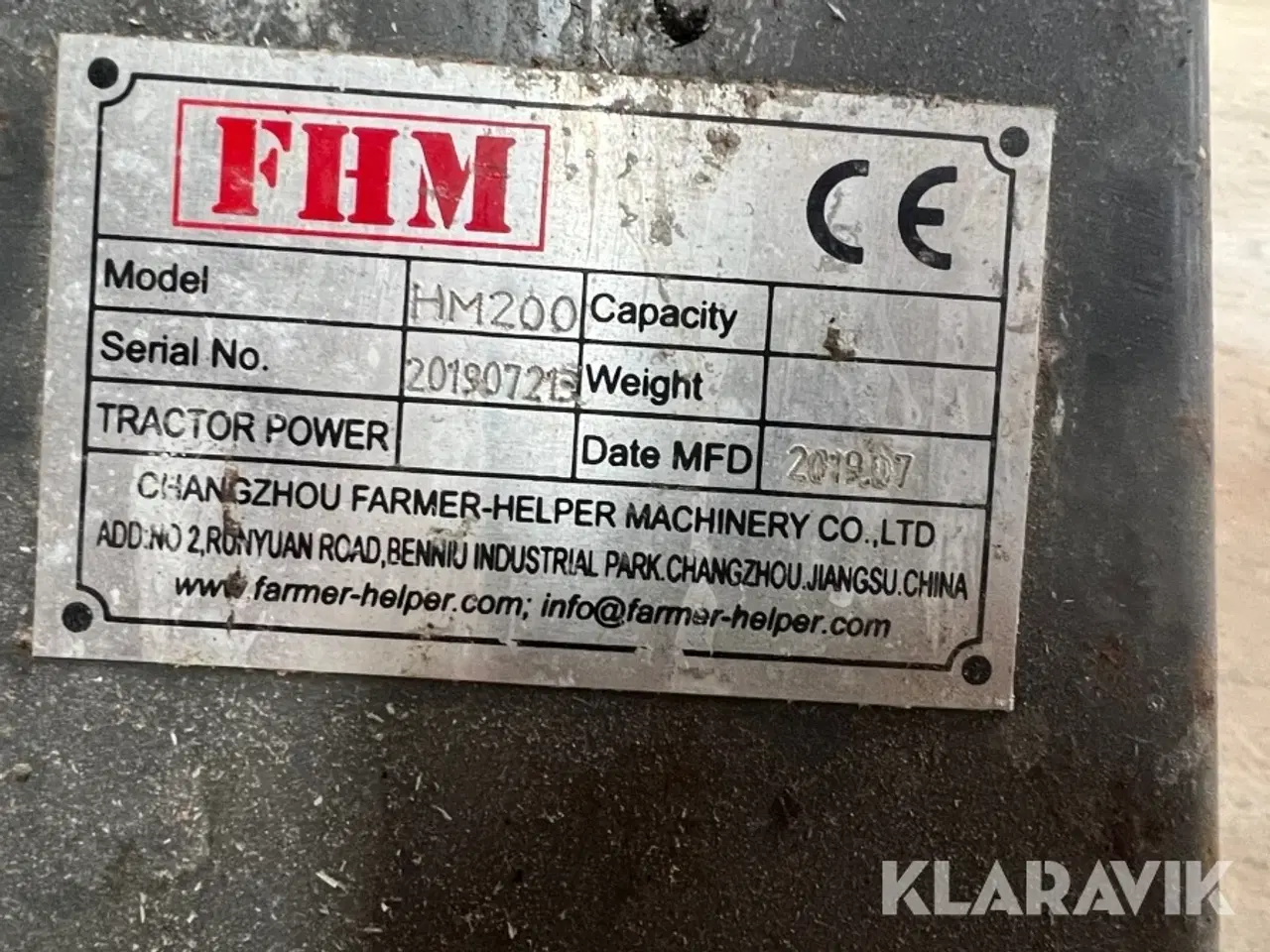 Billede 4 - Rive FHM HM200