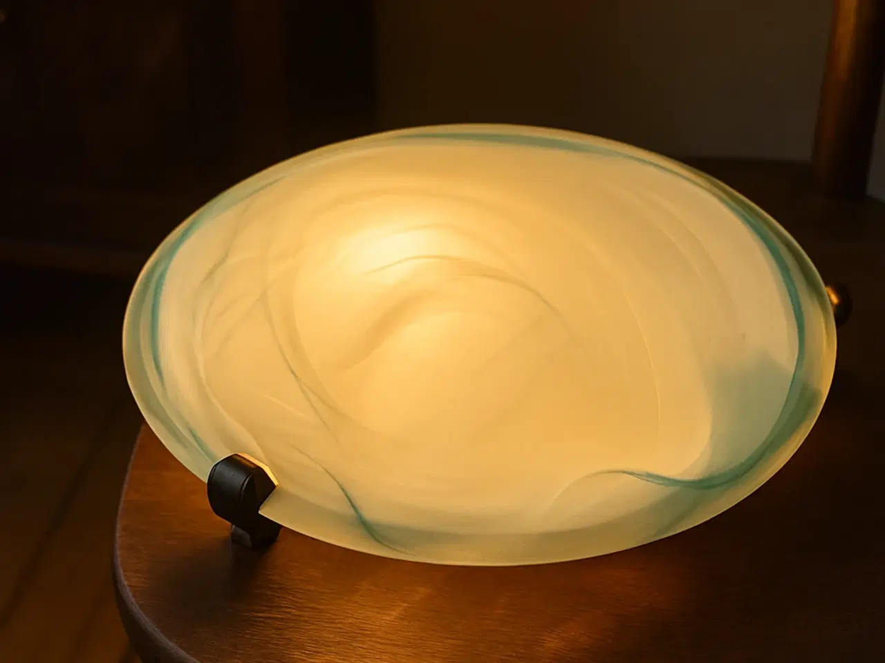 Billede 2 - Italiensk plafond glaslampe