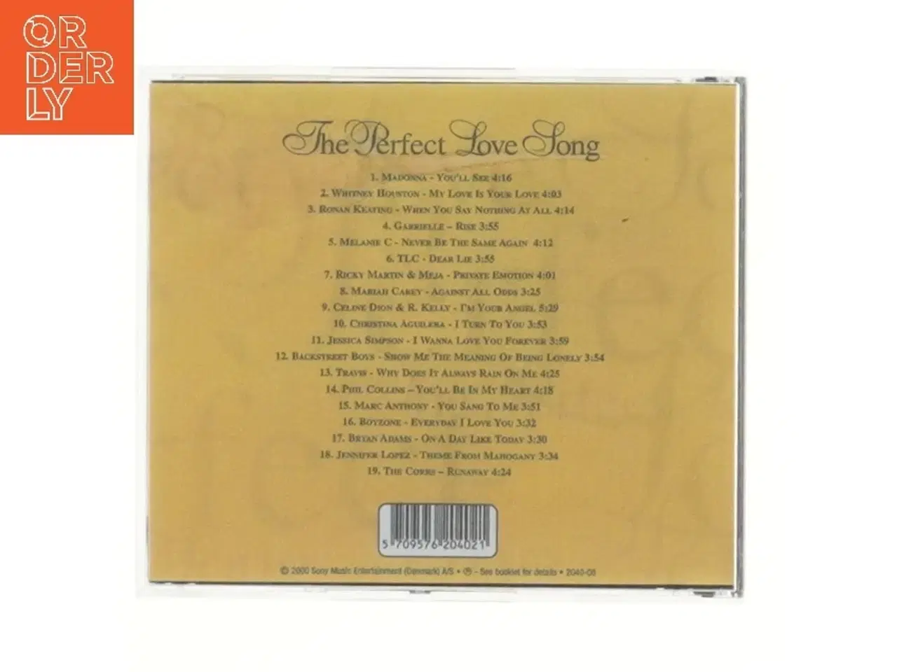Billede 3 - The Perfect Love Song CD