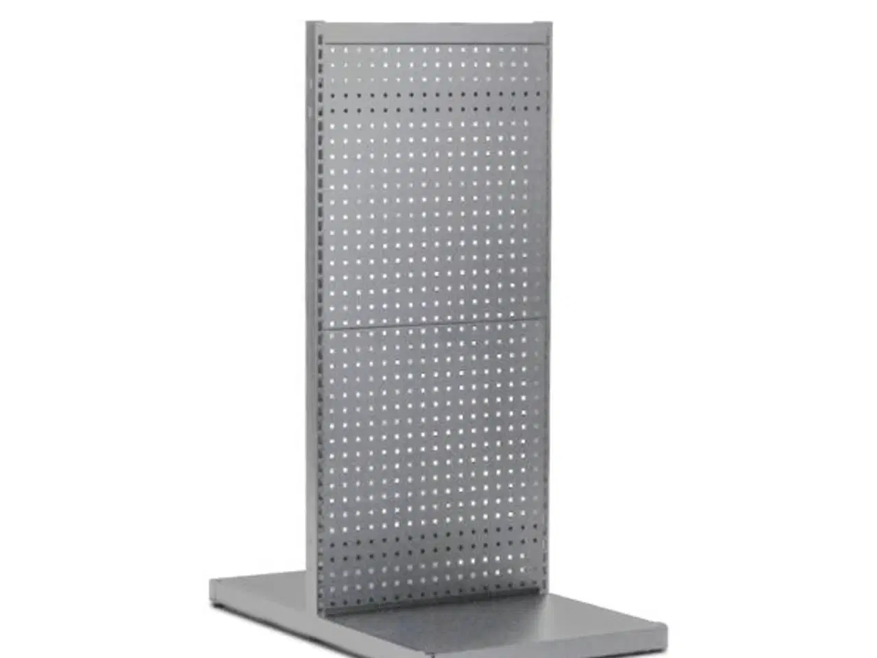 Billede 1 - Fritstående butiksreol til hylder og kroge 140x60 