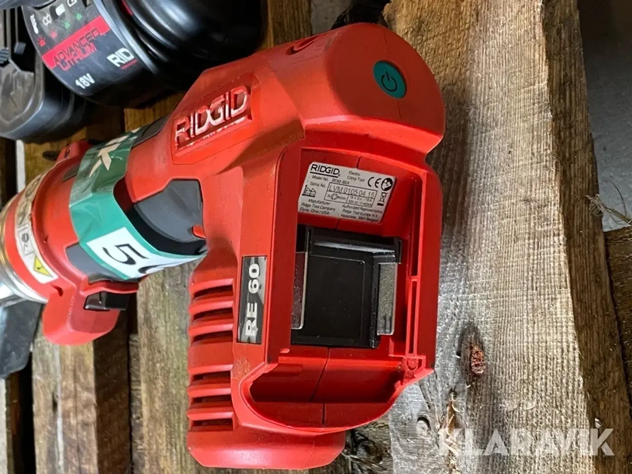 Billede 6 - Presse- og klippemaskine Ridgid RE60