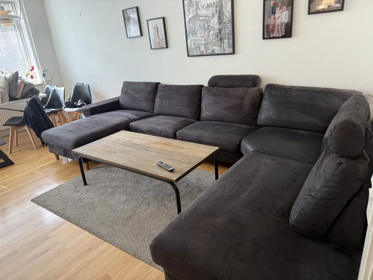 Billede 2 - Stor U sofa med chaiselong