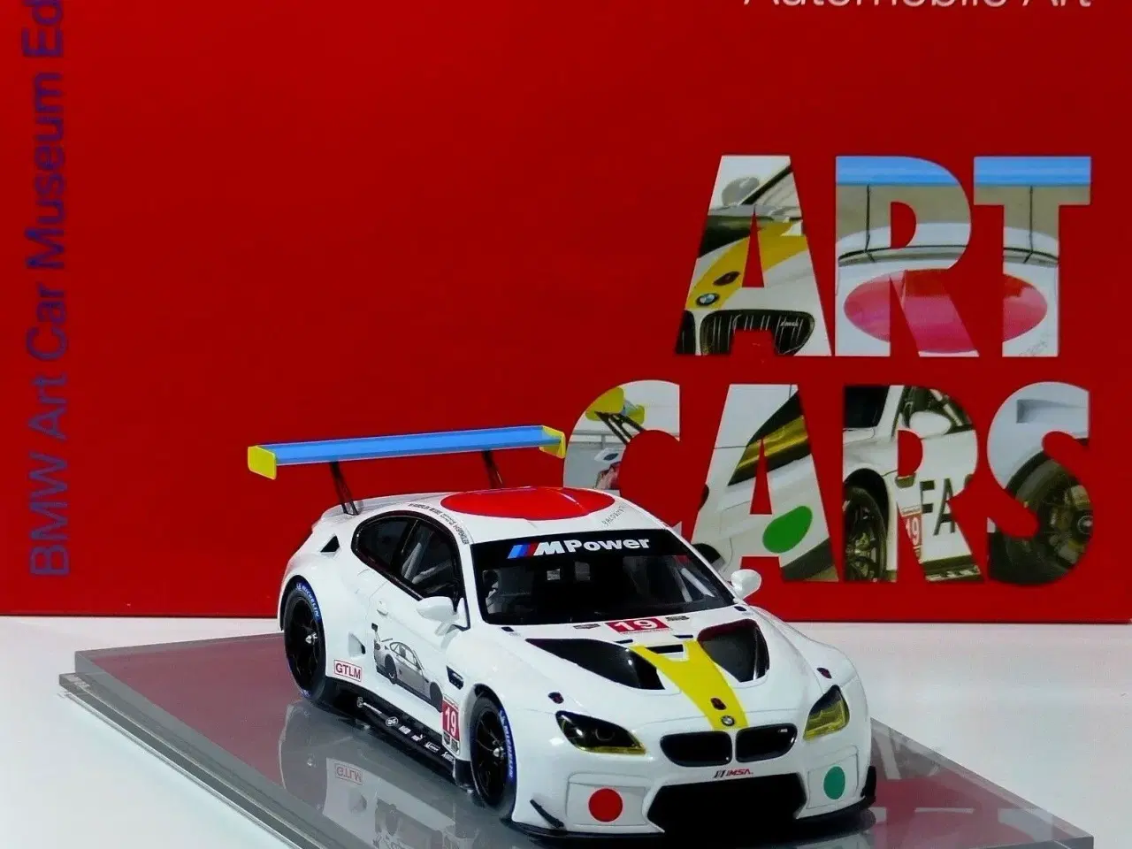 Billede 5 - 2016 BMW M6 GTLM Artcar 1:18  Producent: KYOSHO  