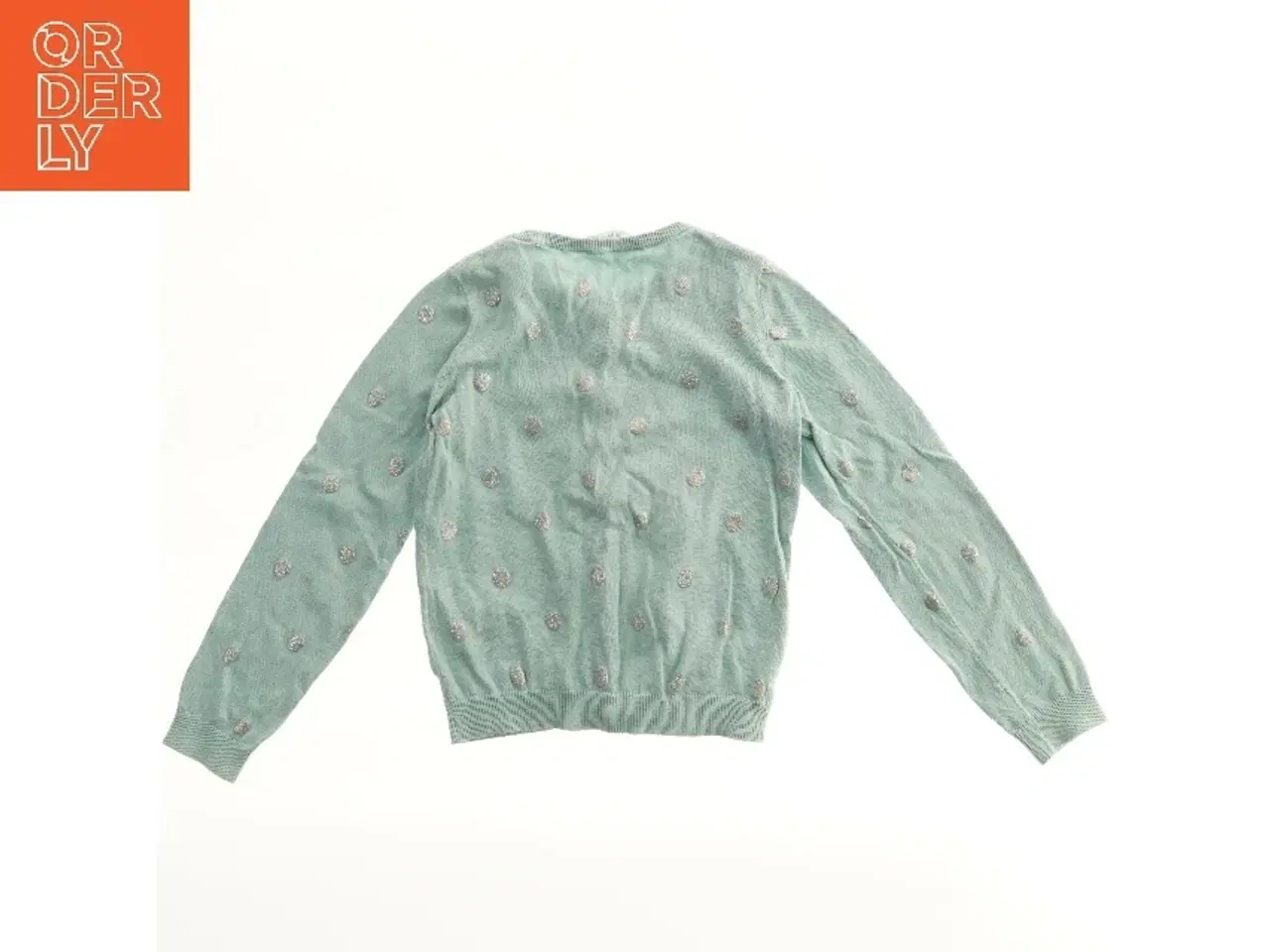 Billede 2 - Cardigan med prikker fra H&M (str. 122)