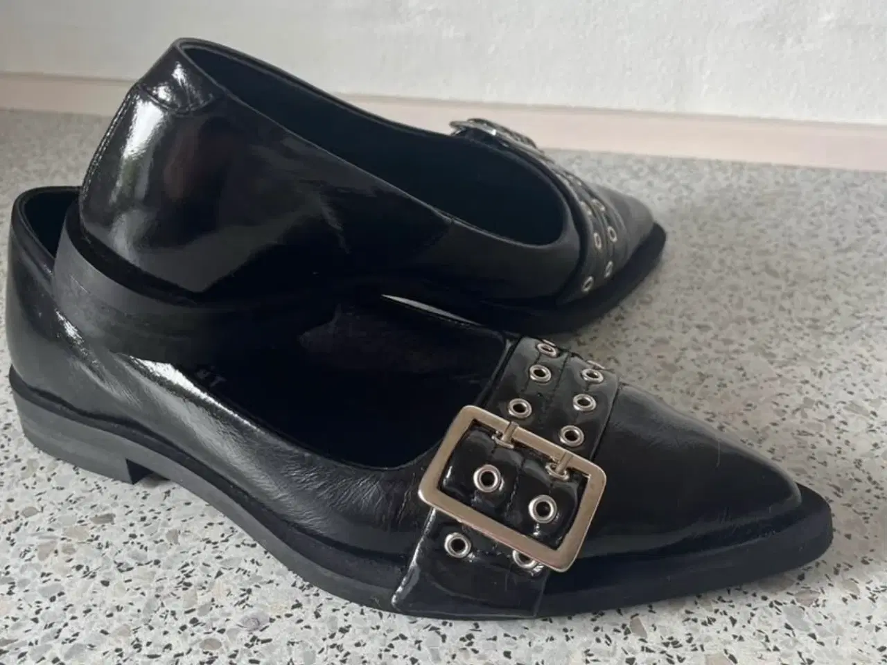 Billede 2 - Sorte Pavement Saso Low ballerina 