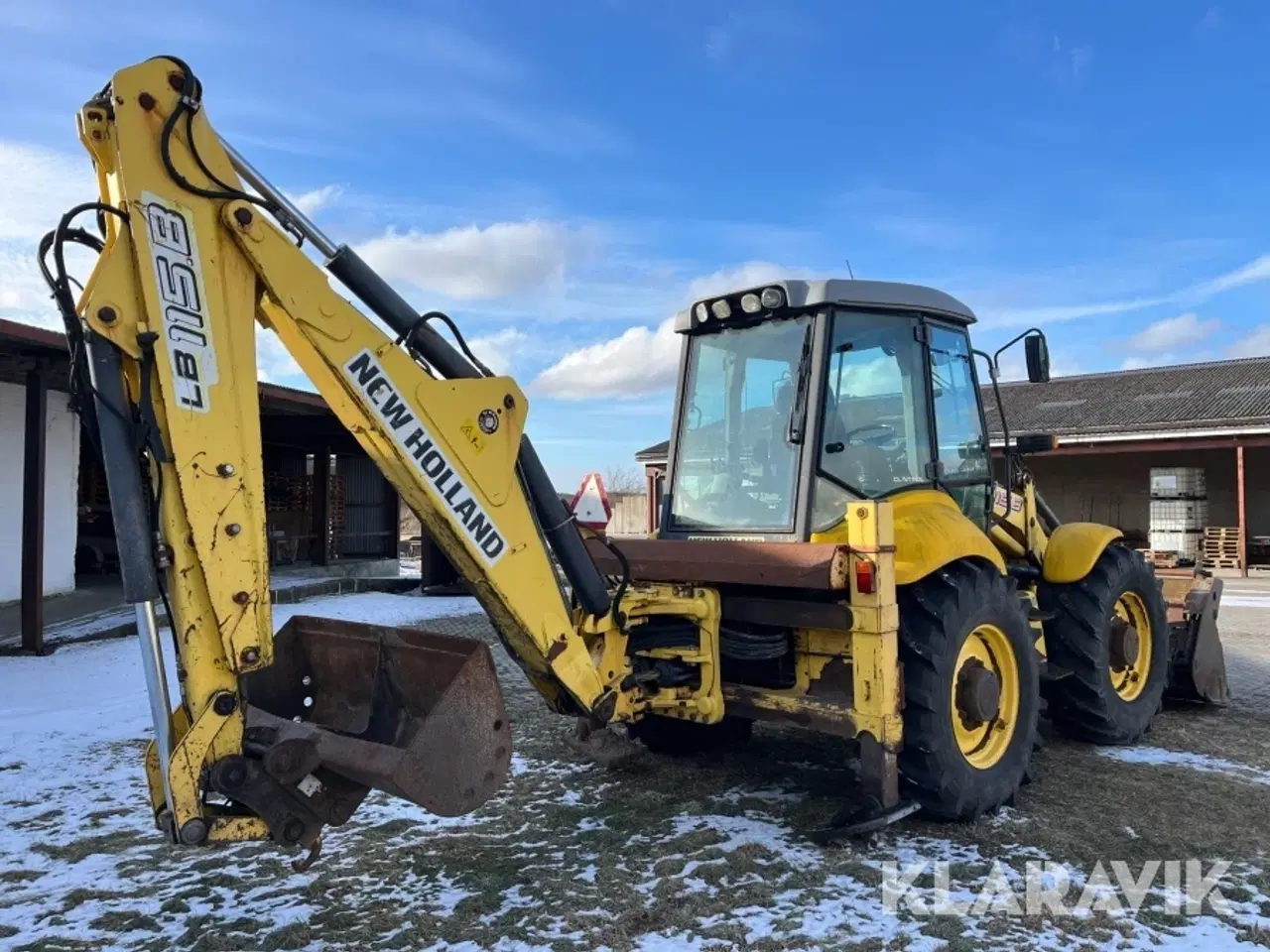 Billede 3 - Rendegraver New Holland LB 115B