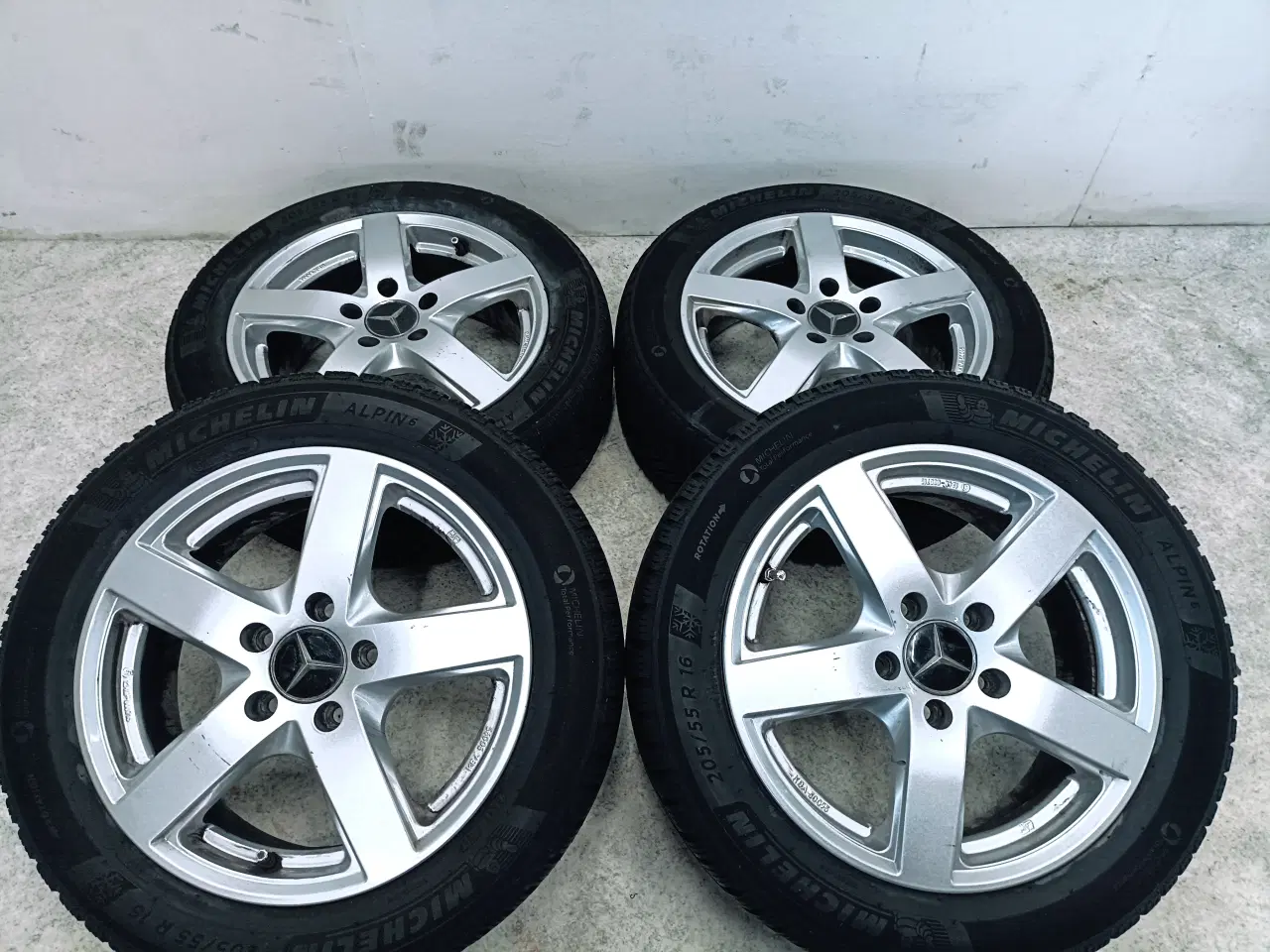 Billede 3 - 5x112 16" ET49 nav 66,6ø OZ vintersæt inkl.TPMS