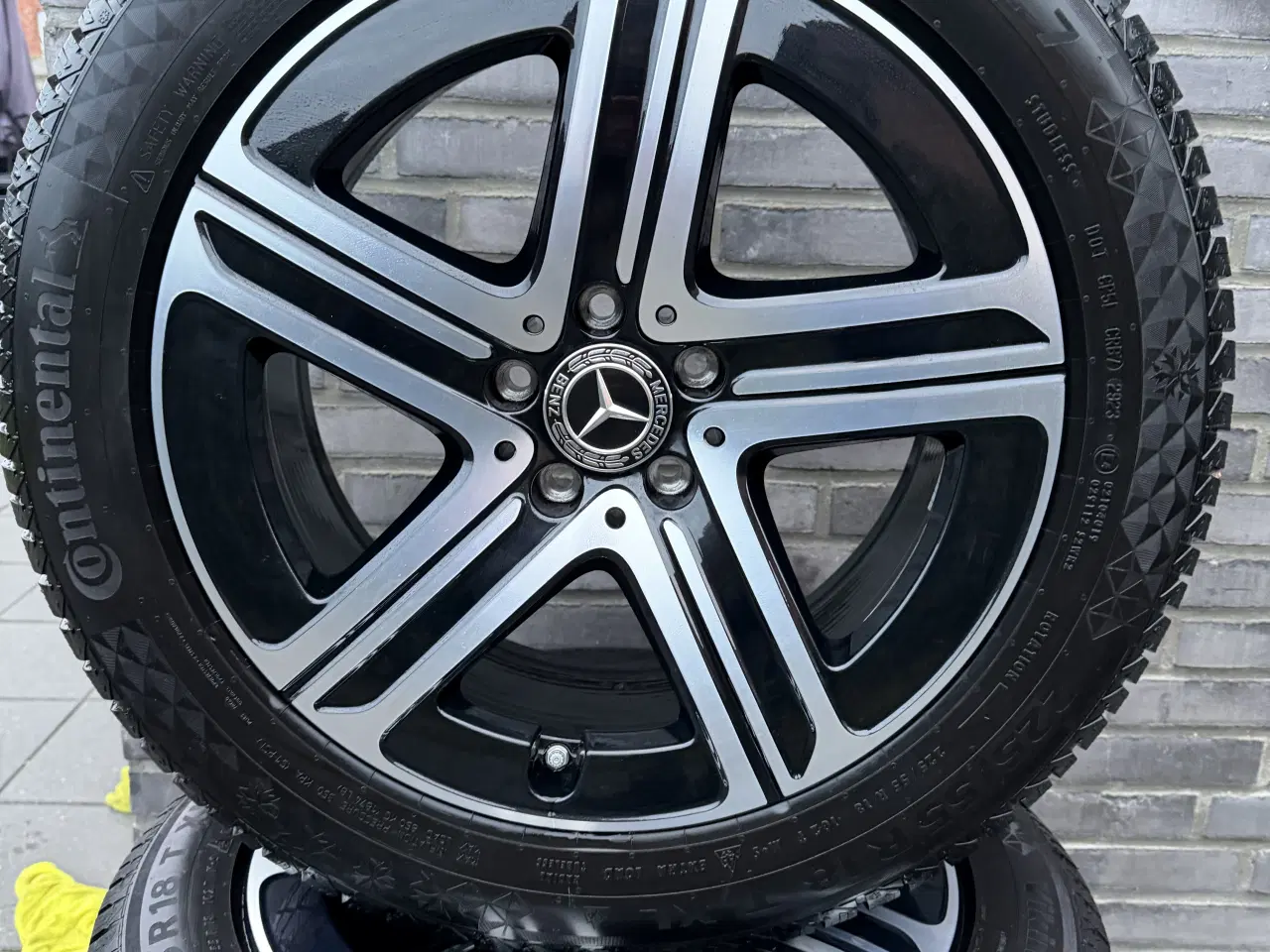 Billede 1 - Mercedes vinterdæk original fælge tpms 18 E-C-EQC