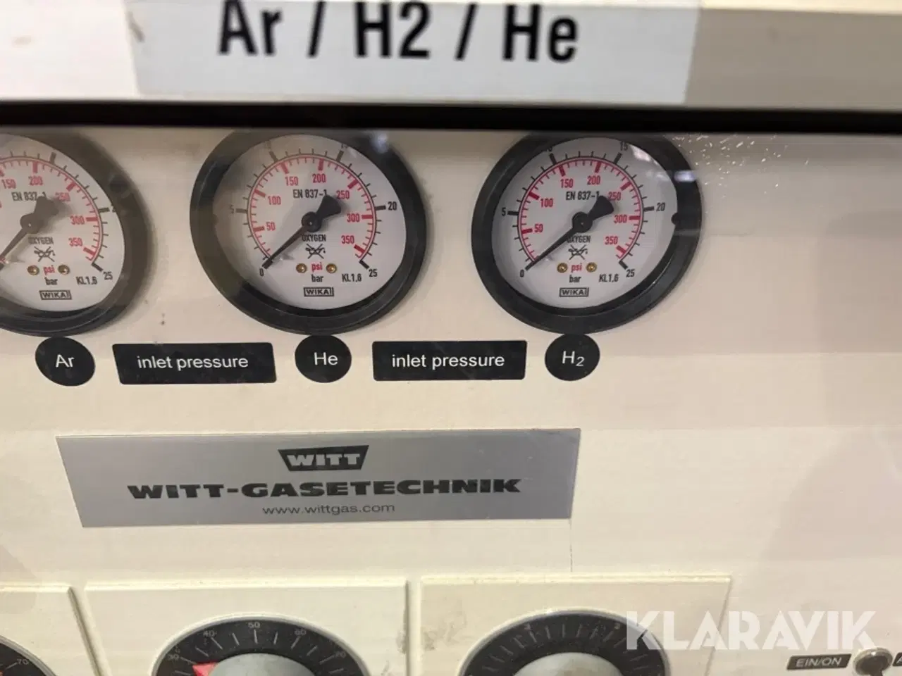 Billede 8 - Gas mixer WITT-GASETECHNIK Blander: argon, HE  og H2