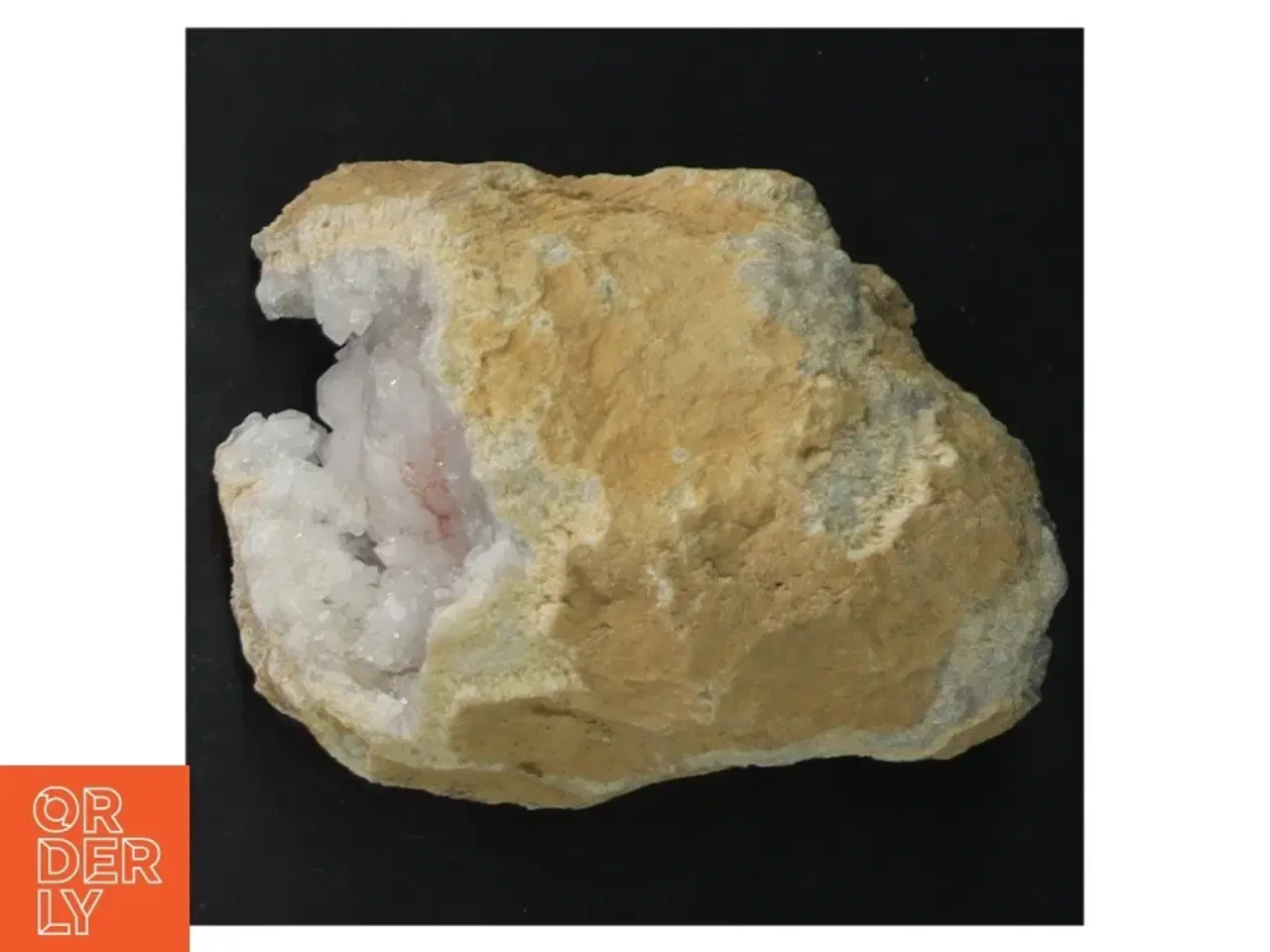 Billede 5 - Geode med krystaller (str. 11 cm)