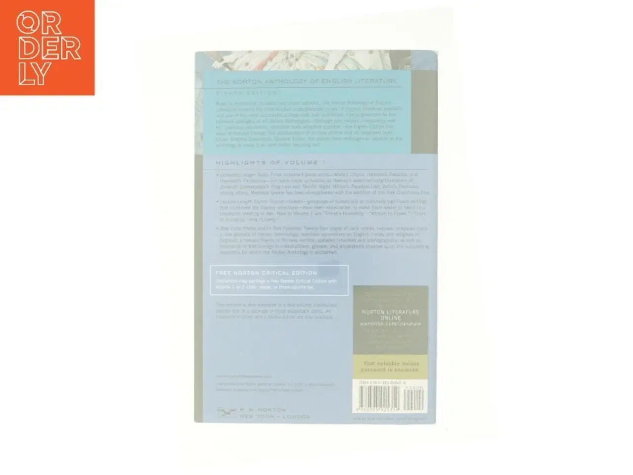 Billede 3 - The Norton anthology of english literature (Bog)