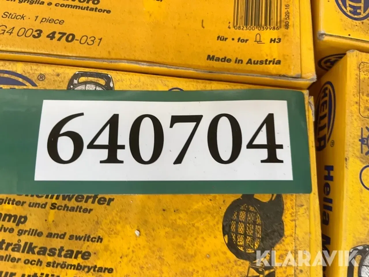 Billede 8 - Arbejdslamper Hella Matador 1G4 10styk