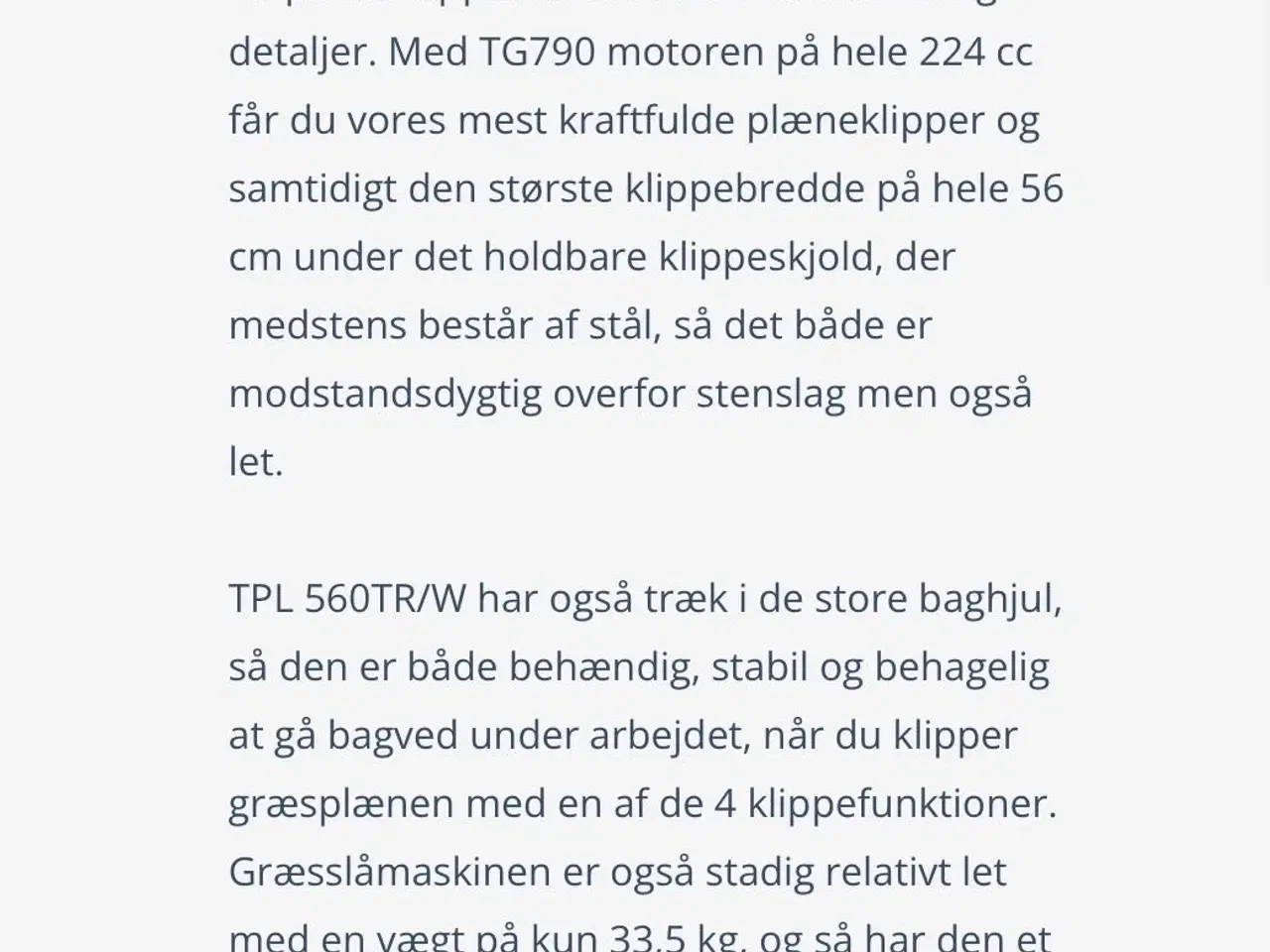 Billede 3 - Plæneklipper Texas