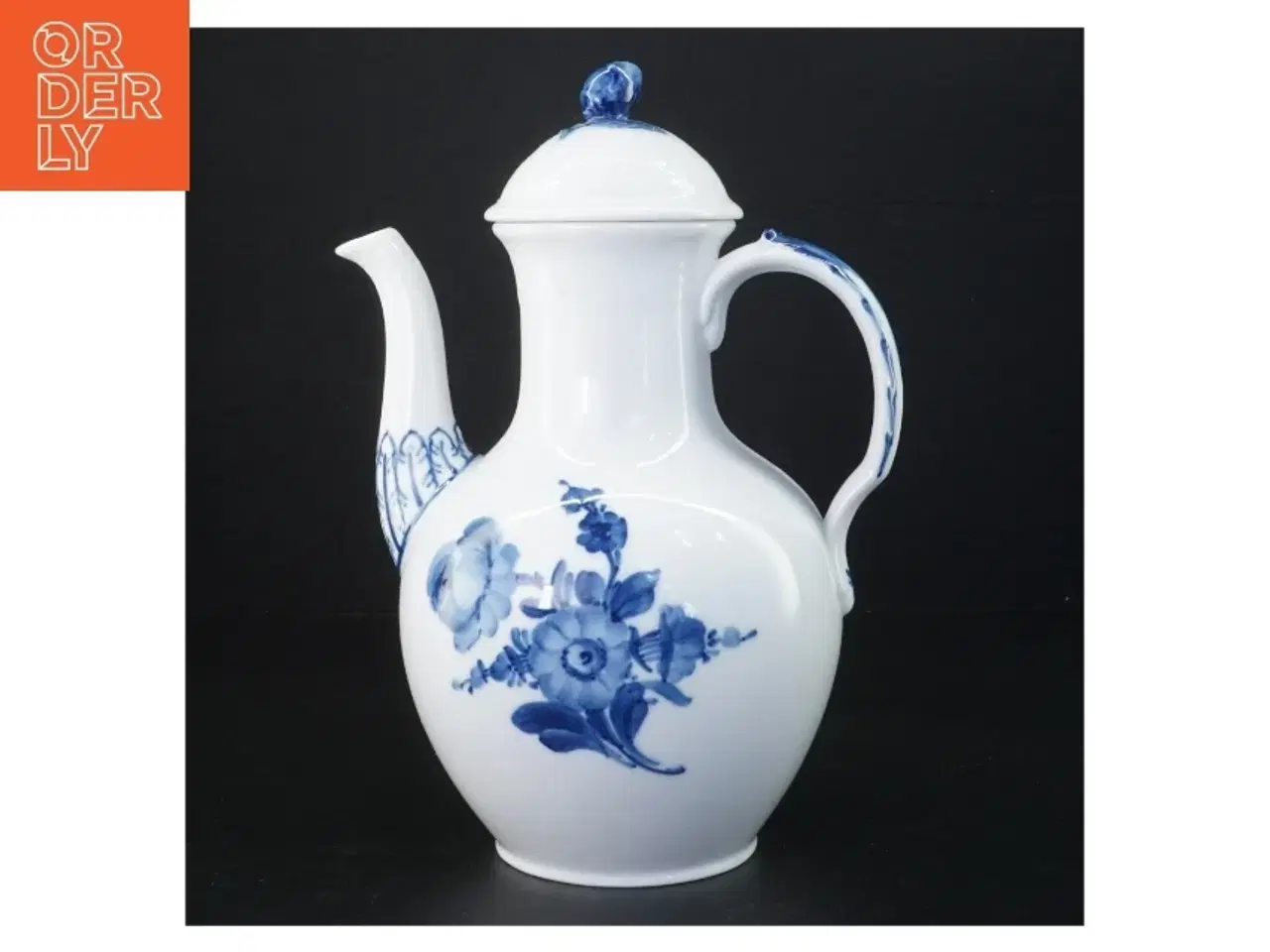 Billede 1 - Blå Blomst porcelænskande fra Royal Copenhagen (str. 25 x 19 x 14 cm)