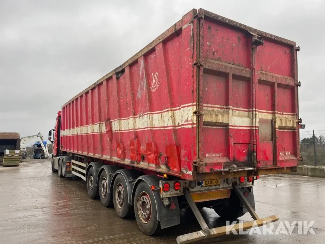 Billede 3 - Tiptrailer Kel-Berg T363V