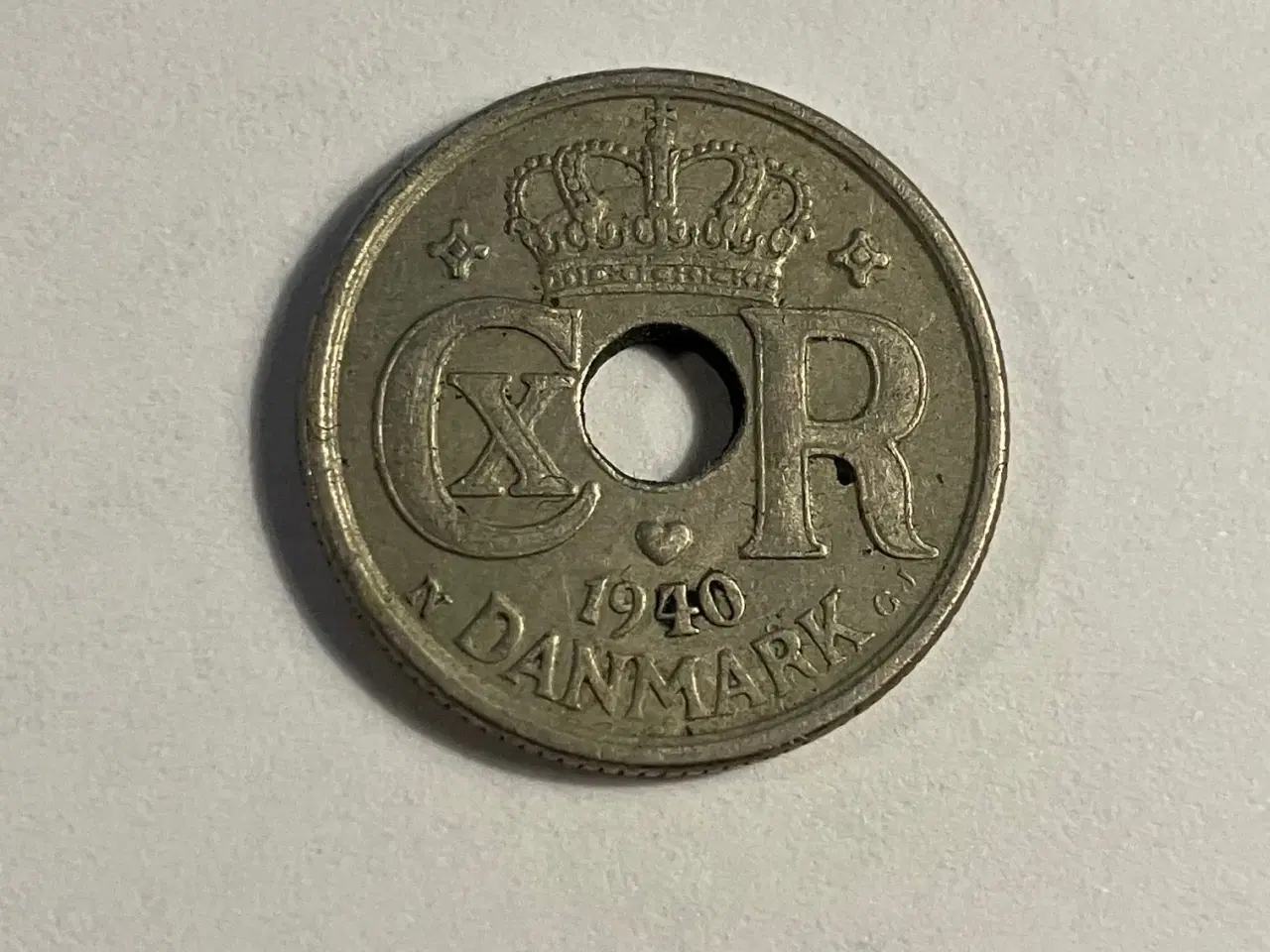 Billede 1 - 10 øre 1940 Danmark
