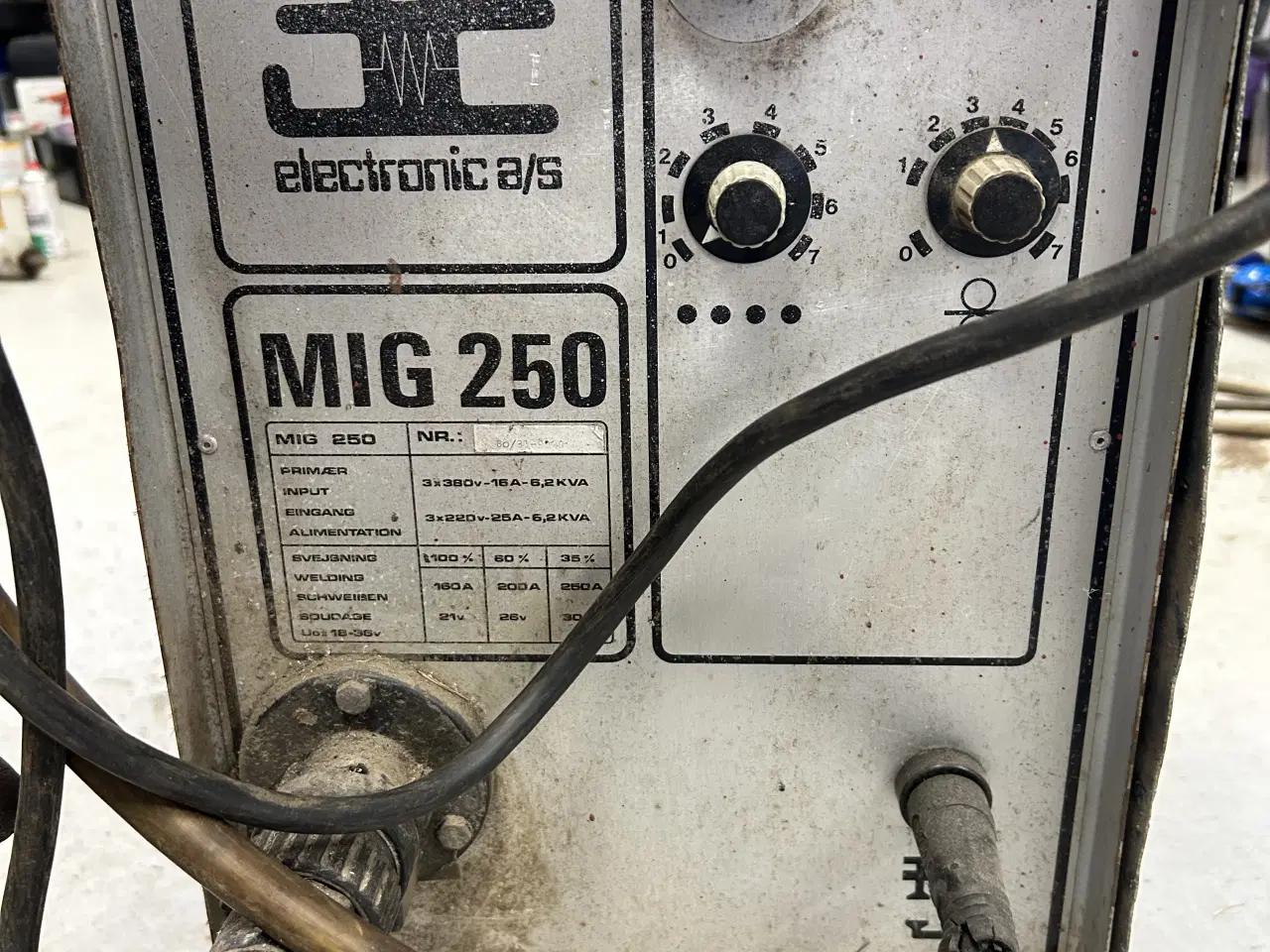 Billede 2 - 250Amp 3E CO2 svejser