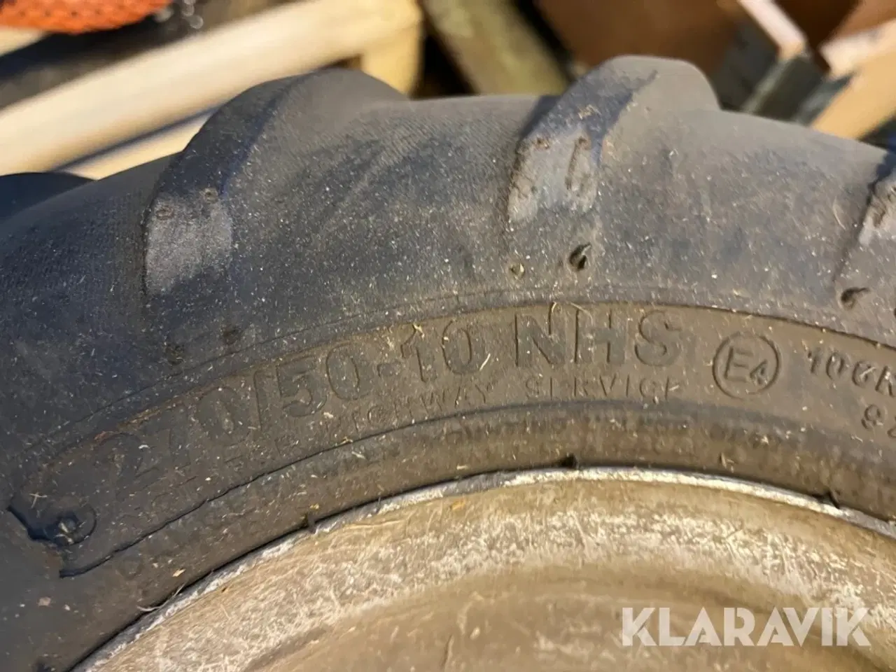 Billede 6 - Hjul til græsslåmaskine Husqvarna 520/525 Carlisle AT101 4 styk