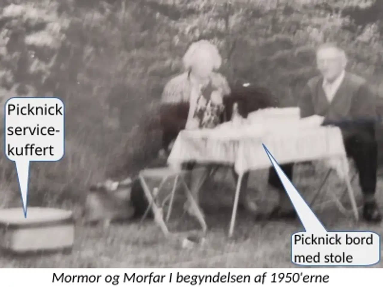Billede 1 - Antikt picknik-udstyr fra 1950’erne