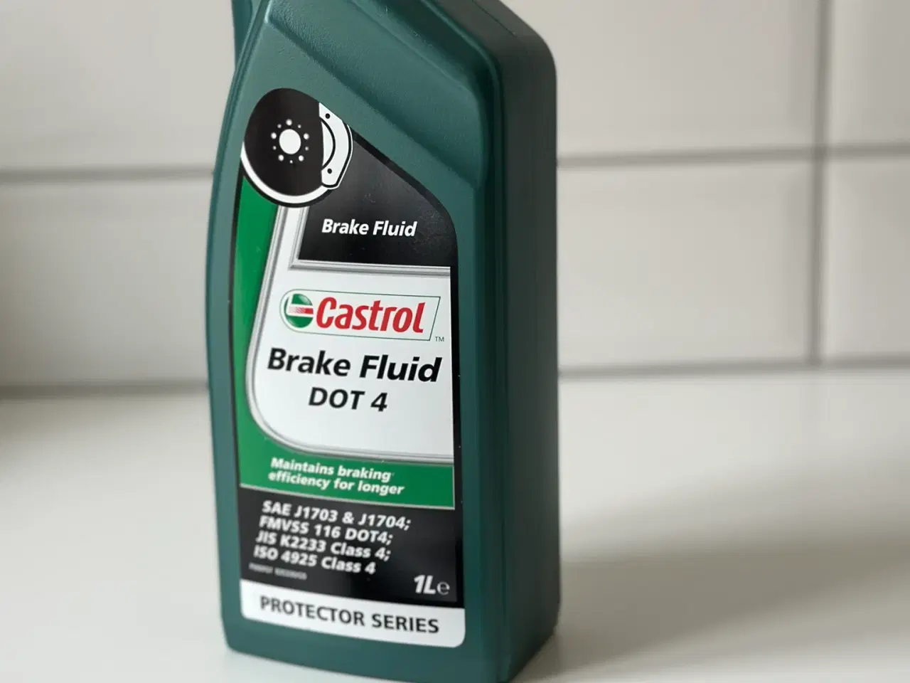 Billede 1 - Bremsevæsketester + Castrol DOT 4 bremsevæske 1L –