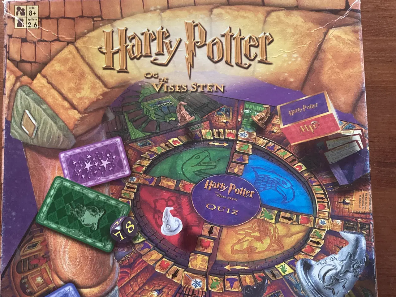 Billede 1 - Brætspil Harry Potter og de vises sten - Quiz