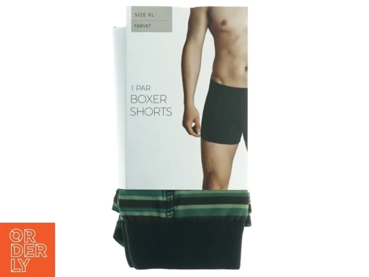 Billede 1 - Boxershorts, grønne tern, XL fra Coop (str. Xl)