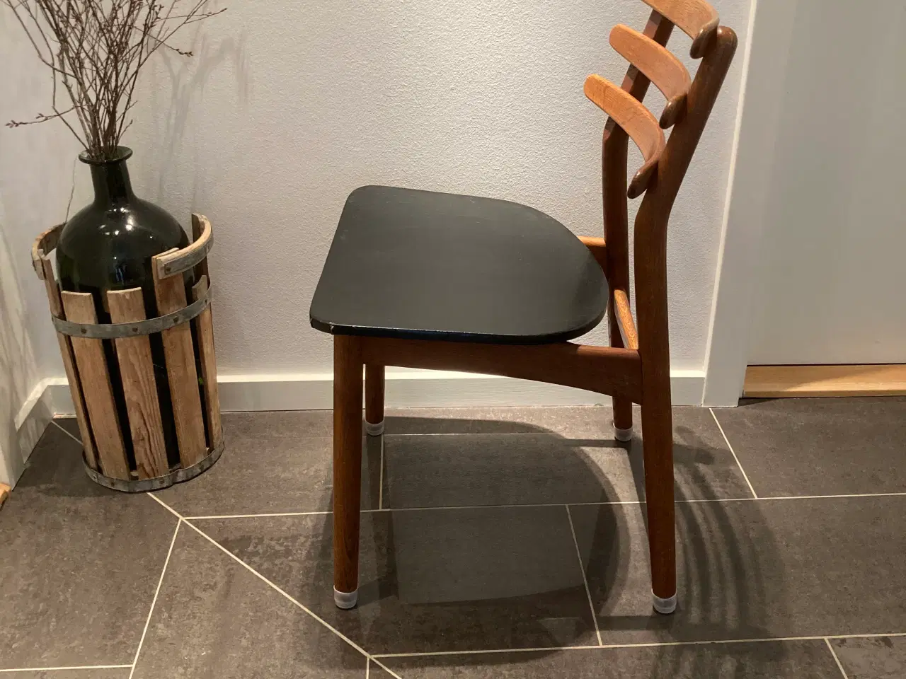 Billede 1 - Stole j48 i egetræ 