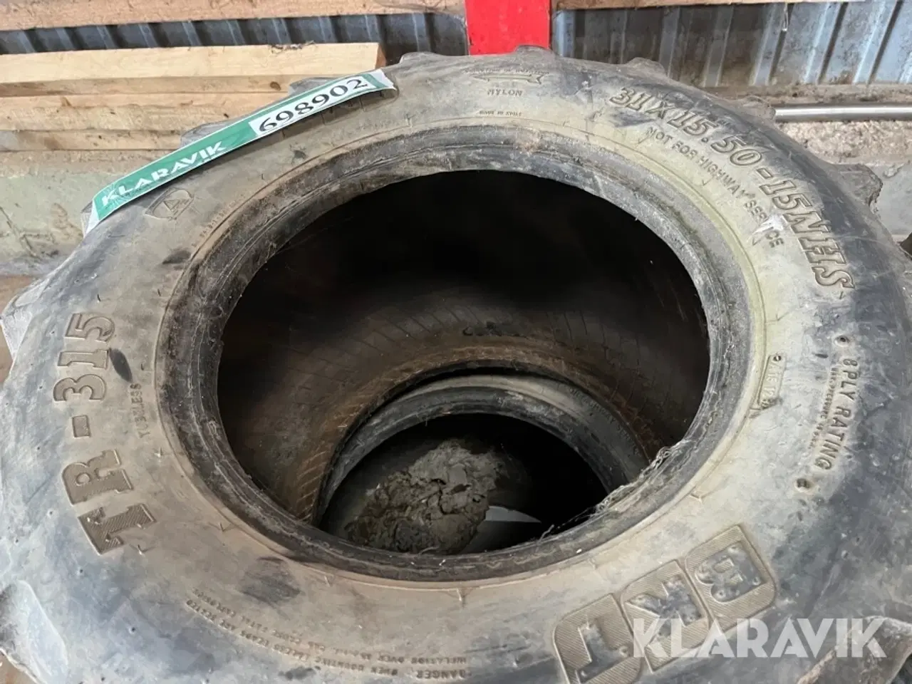 Billede 12 - Dæk til minilæsser BKT TR315