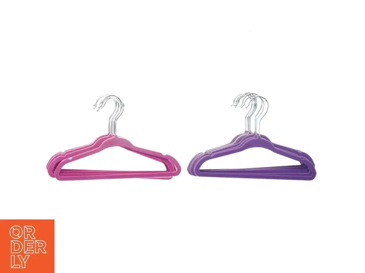 Billede 1 - Velour bøjler (str. 27 cm )