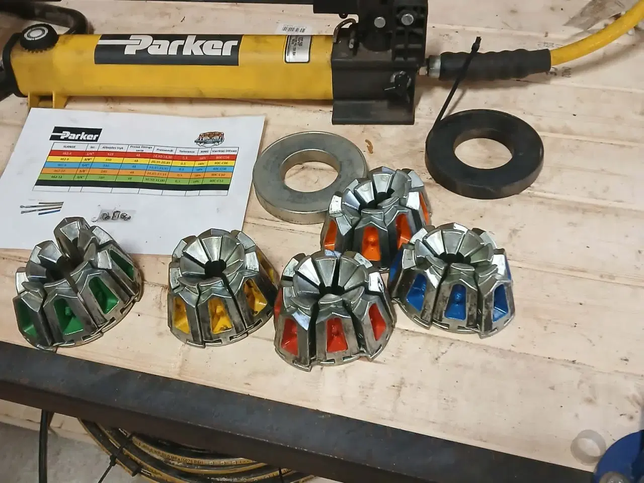 Billede 2 - Hydraulik presser 