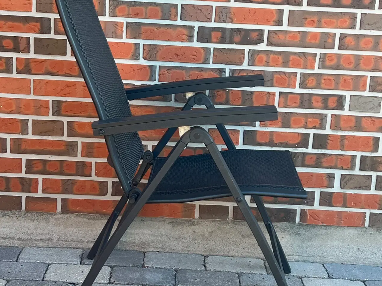 Billede 4 - Bord non-wood, 6 positionsstole i flettet polyratt