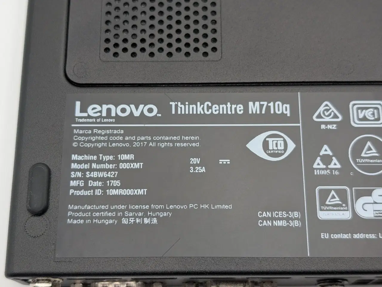 Billede 2 - ThinkCentre M710q - i5-7400T