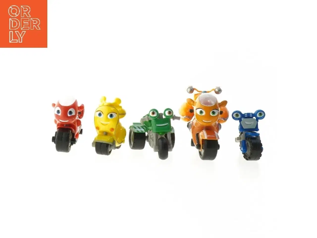 Billede 2 - Motorcykel legetøjsfigurer sæt (str. 10 cm)