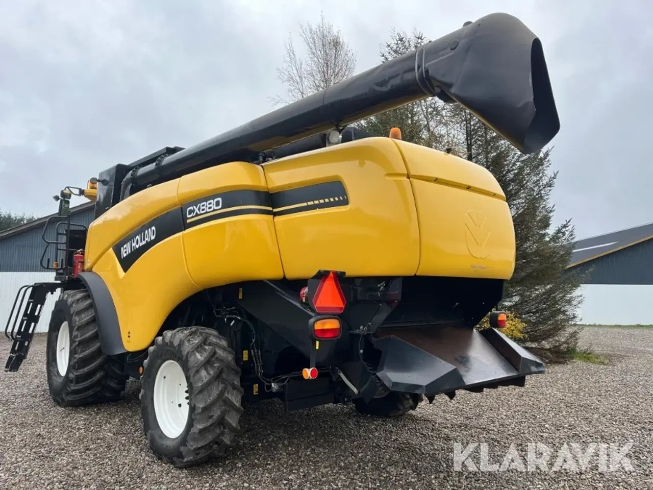 Billede 4 - Mejetærsker New Holland CX880 med skærebord