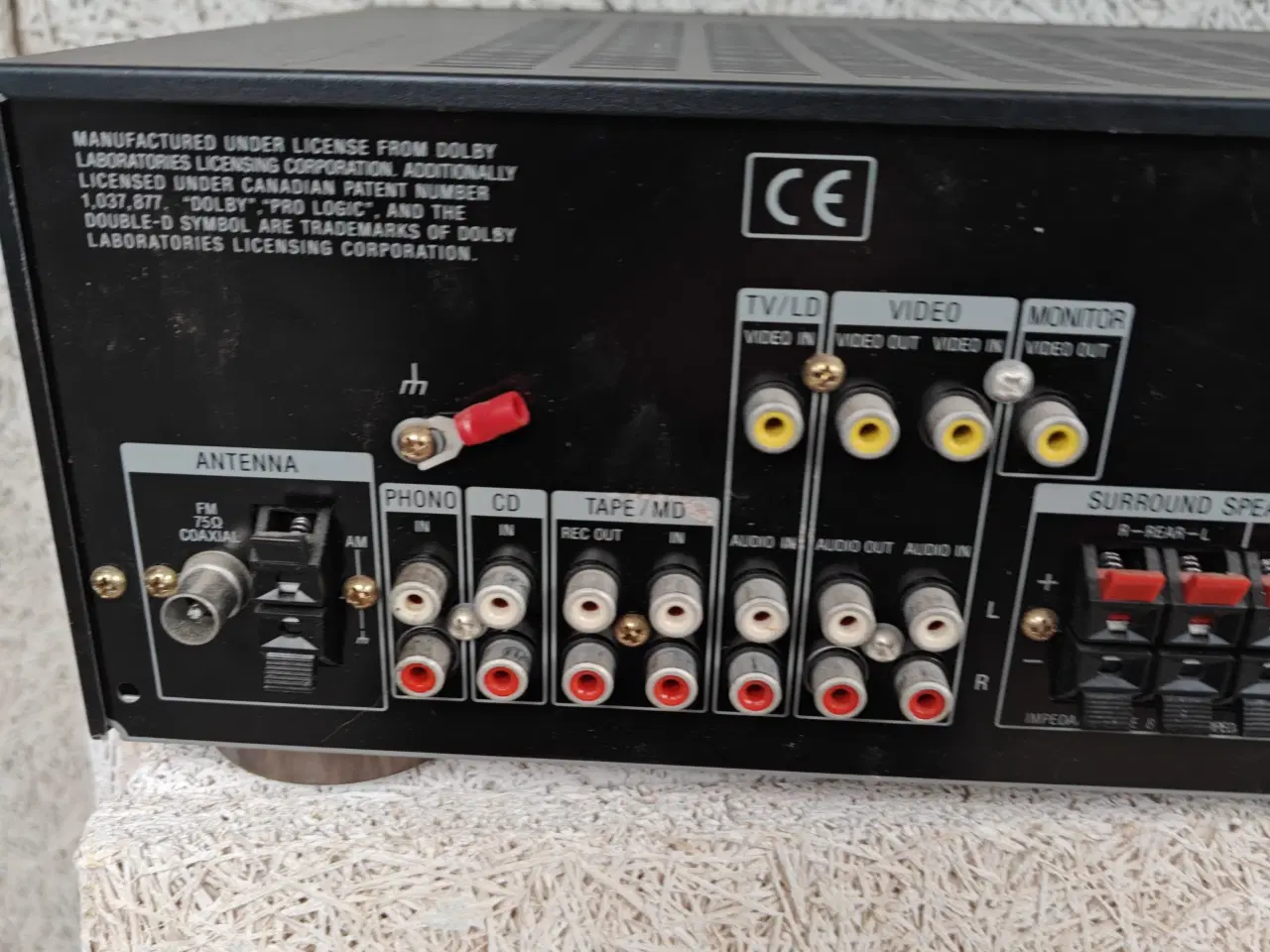 Billede 7 - Sony 160w STR-D565 surround receiver i god stand 