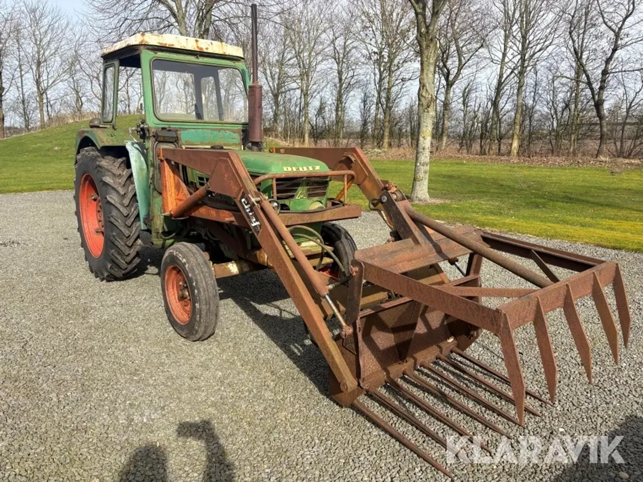Billede 5 - Veterantraktor Deutz D490G F3L 912