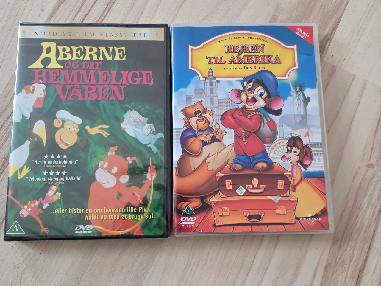 Billede 1 - Rejsen til Amerika og aberne og det hemmelige våbe