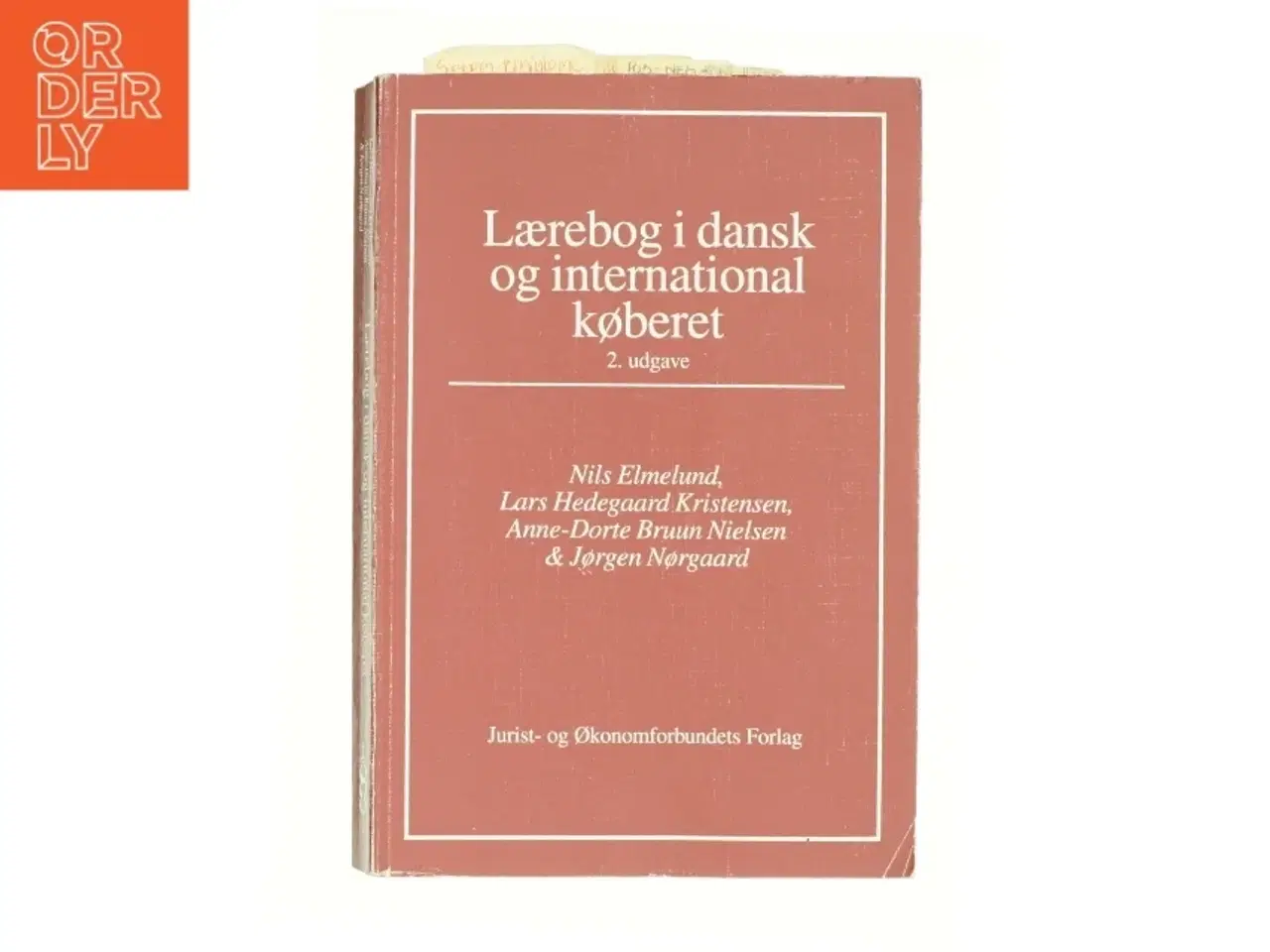 Billede 1 - Lærebog i dansk og international køberet af Nils Elmelund (Bog)