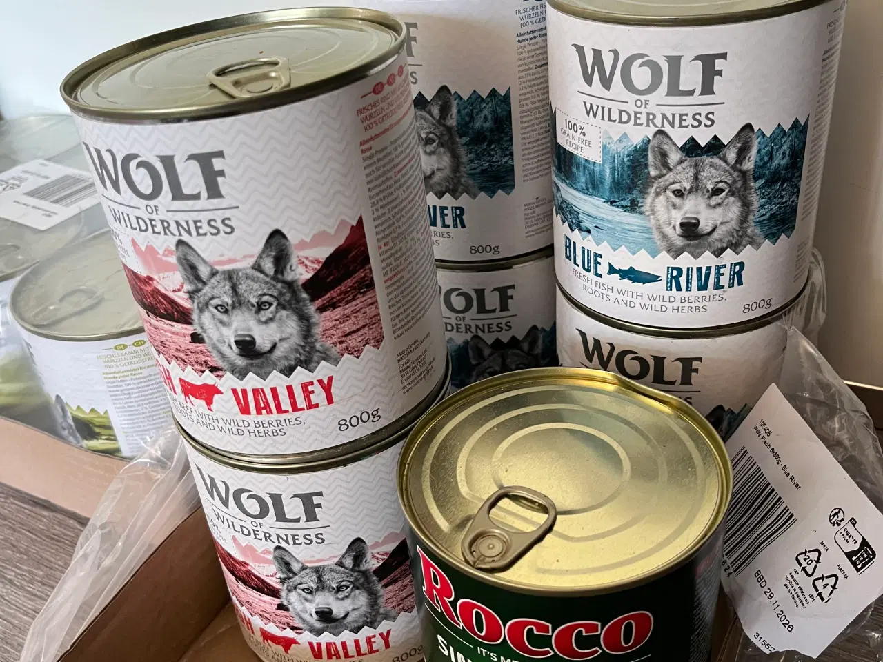 Billede 5 - Hunde vådfoder 17x800g3x400g kornfri allergivenlig