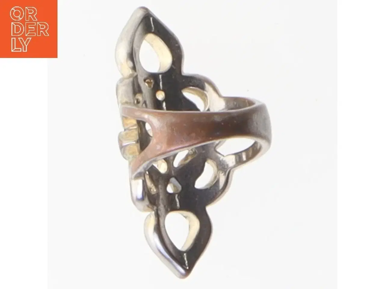 Billede 2 - Dekorativ ring med sten (str. Ø 51 mm)