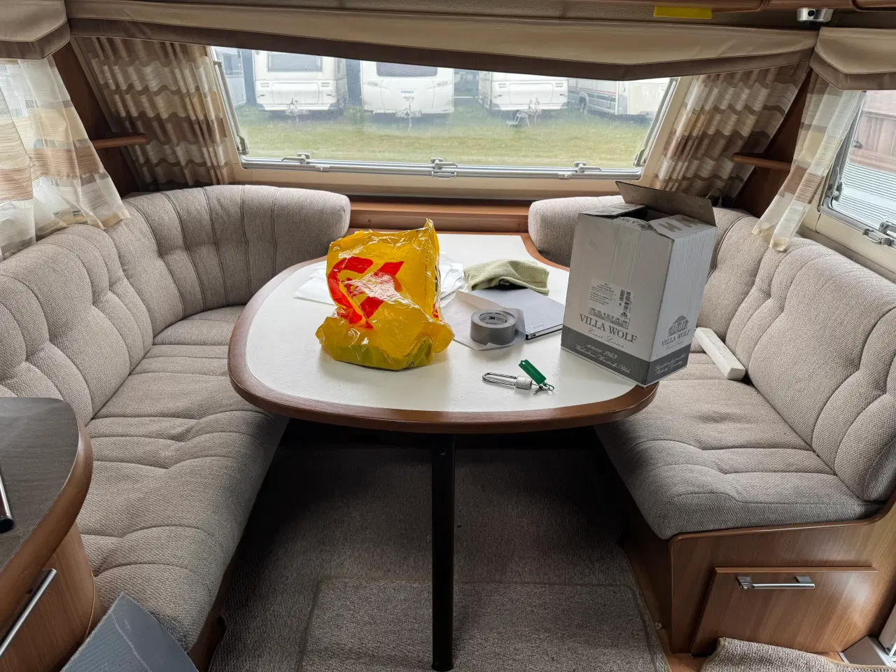 Billede 2 - Hobby 560 (2008) Nysyn rigtig pæn og velholdt