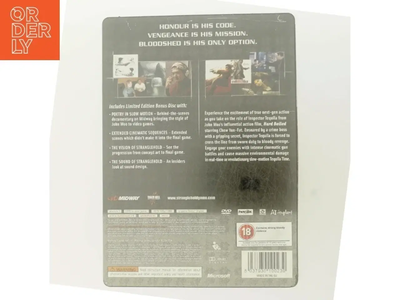 Billede 3 - Stranglehold Xbox 360 spil fra Midway